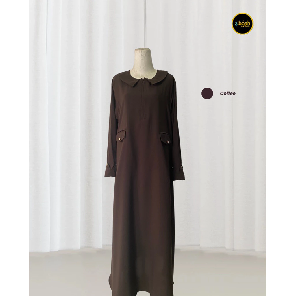 huda dress | gamis muslimah wanita kajian umroh adem cantik | fortaleza jet black | size s m l xl | butik sibgah huda dress | gamis muslimah wanita kajian umroh adem cantik | fortaleza jet black | size s m l xl | butik sibgah