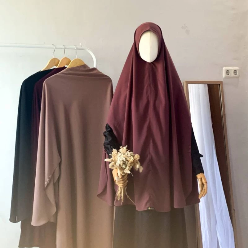amirah khimar | jilbab syar'i handsplit kancing | fortaleza | butiksibgah amirah khimar | jilbab syar'i handsplit kancing | fortaleza | butiksibgah