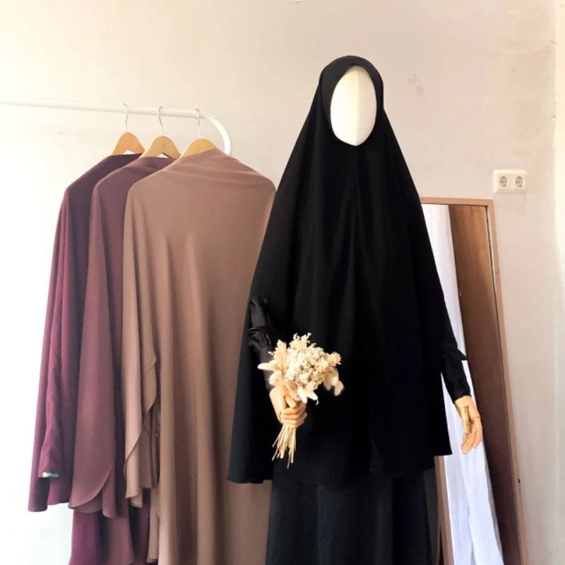 amirah khimar | jilbab syar'i handsplit kancing | fortaleza | butiksibgah amirah khimar | jilbab syar'i handsplit kancing | fortaleza | butiksibgah